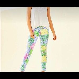 Lilly Pulitzer South Ocean Skinny Pants NWT